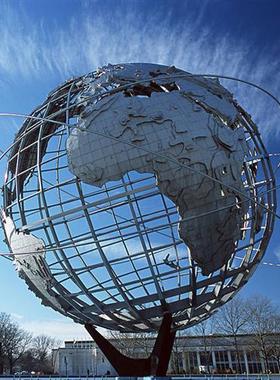 户外大型不锈钢地球仪雕塑金属镂空铁艺空心球简约装饰校园落地