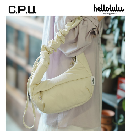 hellolulu ELLIE 宽肩带腋下包芭蕾少女风巨好看轻量单肩斜挎包HL - 图3