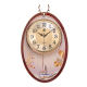 Shanghai Sanwu Quartz Clock Living Room Silent Wall Clock