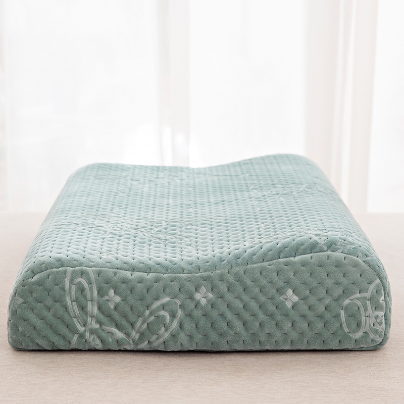 洁丽雅牛奶珊瑚绒一对装套乳胶枕套 洁丽雅温州枕套