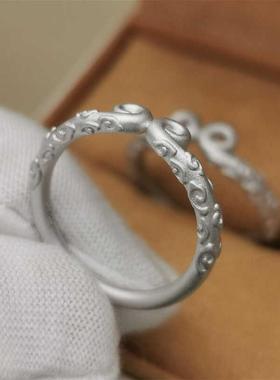 S925银悟空对戒高工艺定制