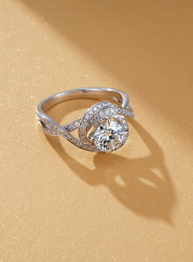 金功良匠青丝引原创设计款女戒银