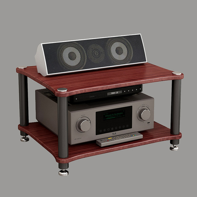 Multi-layer large space amplifier rack is practical and stable