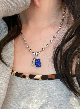 宋妍霏同款小熊软糖吊坠