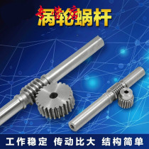 Speed reducer worm gear Worm Rod large transmission 45 Number of steel turbine Worm Rod 1 Die 1 5 Die 2 Die -4 15 -100 Teeth -100 Teeth 1