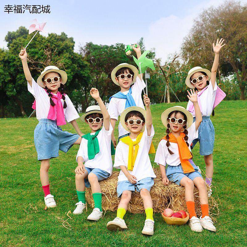 六一儿童表演服装幼儿园毕业照舞蹈大合唱小学生啦啦队团体演出服,淘宝优惠券,粉丝福利购,淘宝优惠卷