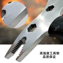 Fire Multifunction Waist Axe Fine Steel Waist Axe Machete Chopping Saw Crownproof multifunction axe Breaking Hand Axe Safety Hammer Tool Set Bag