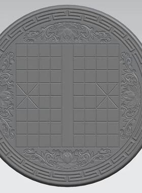 水泥棋盘桌子凳子模具园林景观大理石石桌仿石桌凳子仿古圆形磨具