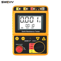 The speed is (SWEVY) ground resistance tester lightning proof ground resistance meter rocking meter resistance measuring instrument SW5601 (0 0)