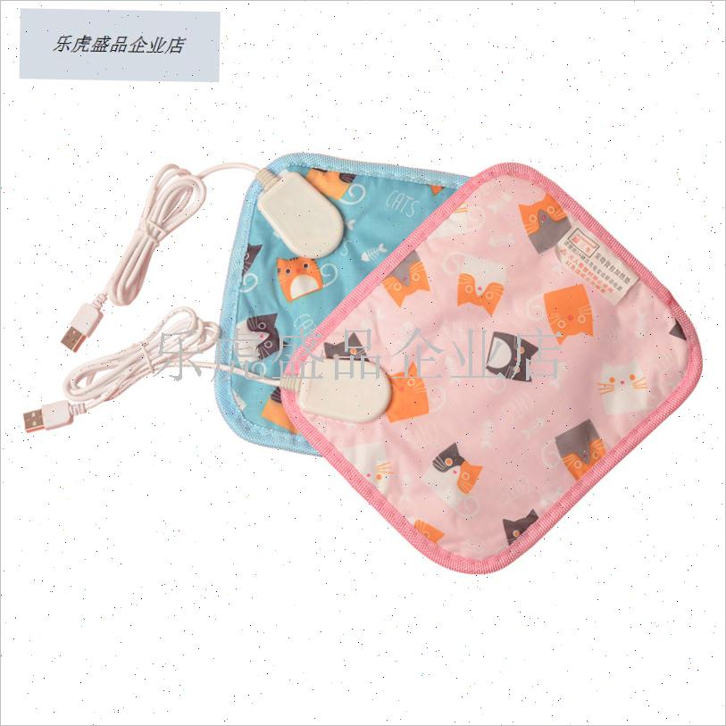 仓鼠刺猬加热垫USB便携电热毯蜜袋鼯H金丝熊防水垫过冬保暖用品. - 图1