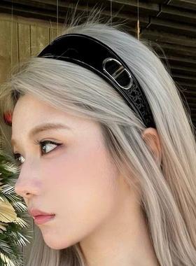 发箍墨镜女二合一小红书同款y2k美式高颅顶头箍太阳眼镜2025新款