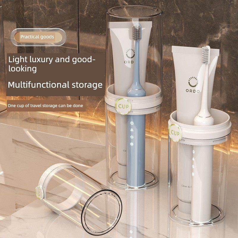 日本旅行牙刷储物盒便携式洗漱杯刷牙杯旅行牙膏牙筒漱口杯套装,淘宝优惠券,粉丝福利购,淘宝优惠卷