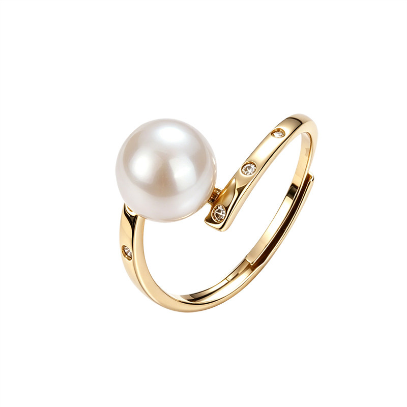 Tahitian Akoya Pearl Ring S925 Silver