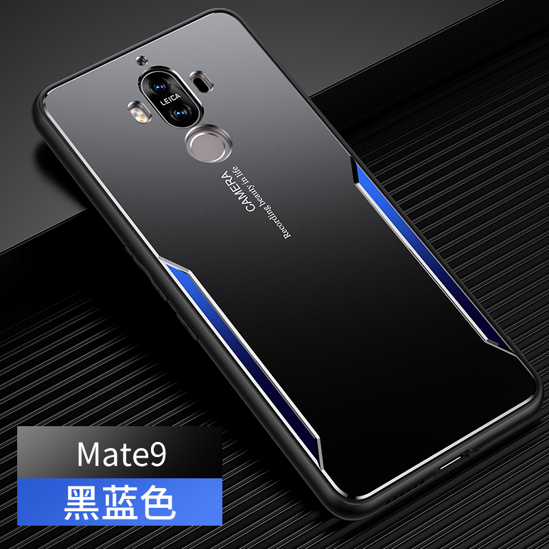 适用于华为mate9手机壳金属男款Mate9Pro磨砂壳外壳LOM-AL00保护套MHA镜头po圈全包软边硅胶壳防摔超薄新款-图2