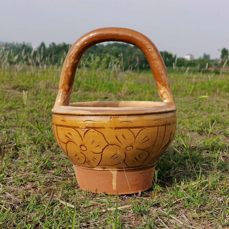 加厚手提烤小炭盆盆取暖炉架家用户外碳烤火炉木炭火盆烧烤火盆