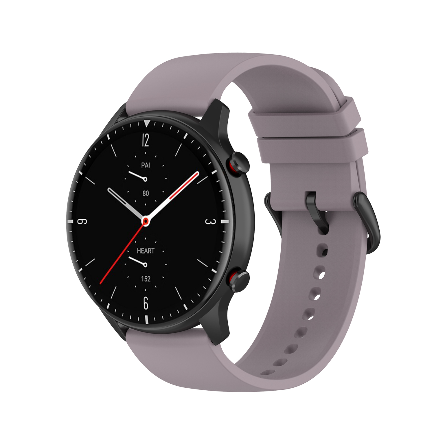 Amazfit GTR4表带3Pro华米智能手表GTS3腕带2e/2mini米动青春版1S/lite版/Pop/Zepp E硅胶小米color2运动表链 - 图1