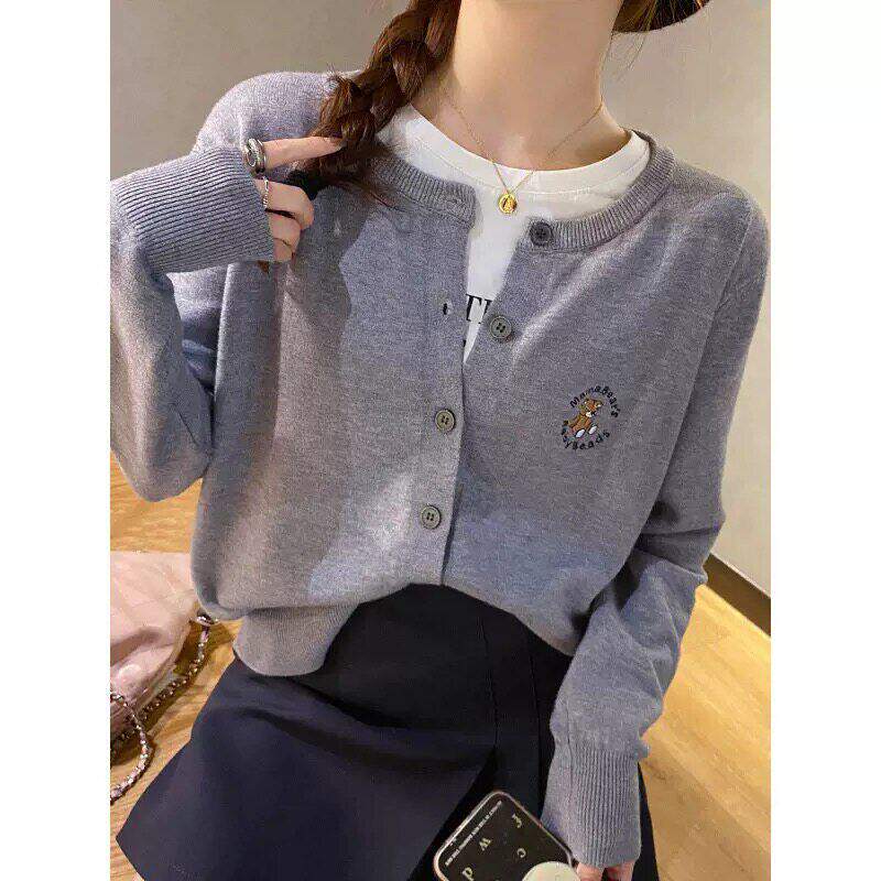 小香风春季开衫外套女