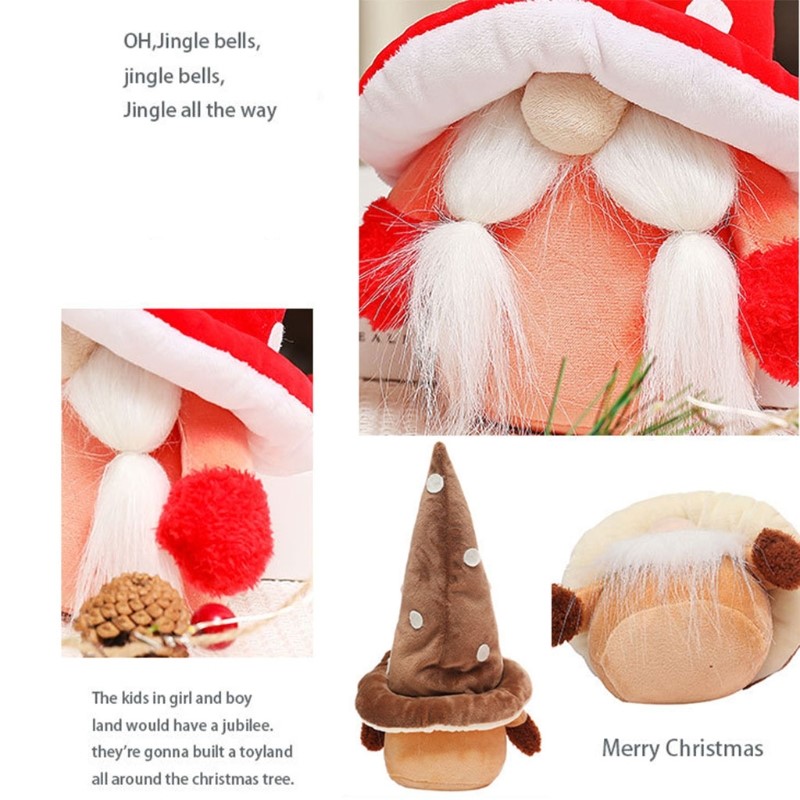 Plush Dwarf Standing Christmas Easter Gifts Gnome Hat - 图0