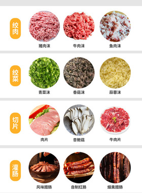 贡创商用型大功率绞切一体机