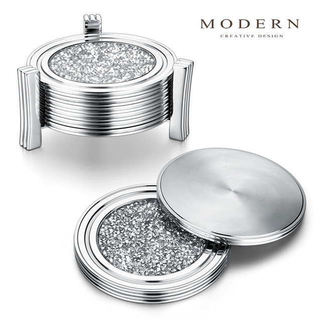 Modern MODERN coaster light luxury crystal