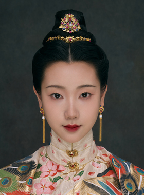 吾往风华汉服流苏耳环明华堂联名