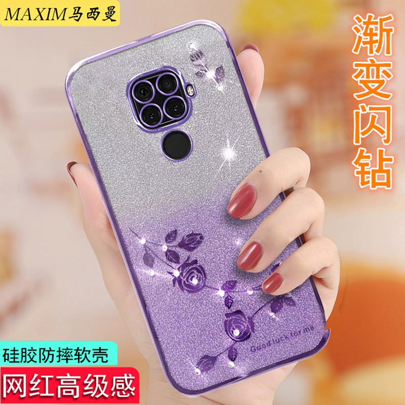 闪钻适用华为nova5ipro手机壳新款SPN一AL00全包防摔nove5z创意保护套女nova5por透明硅胶软外壳网红高级奢华 - 图0