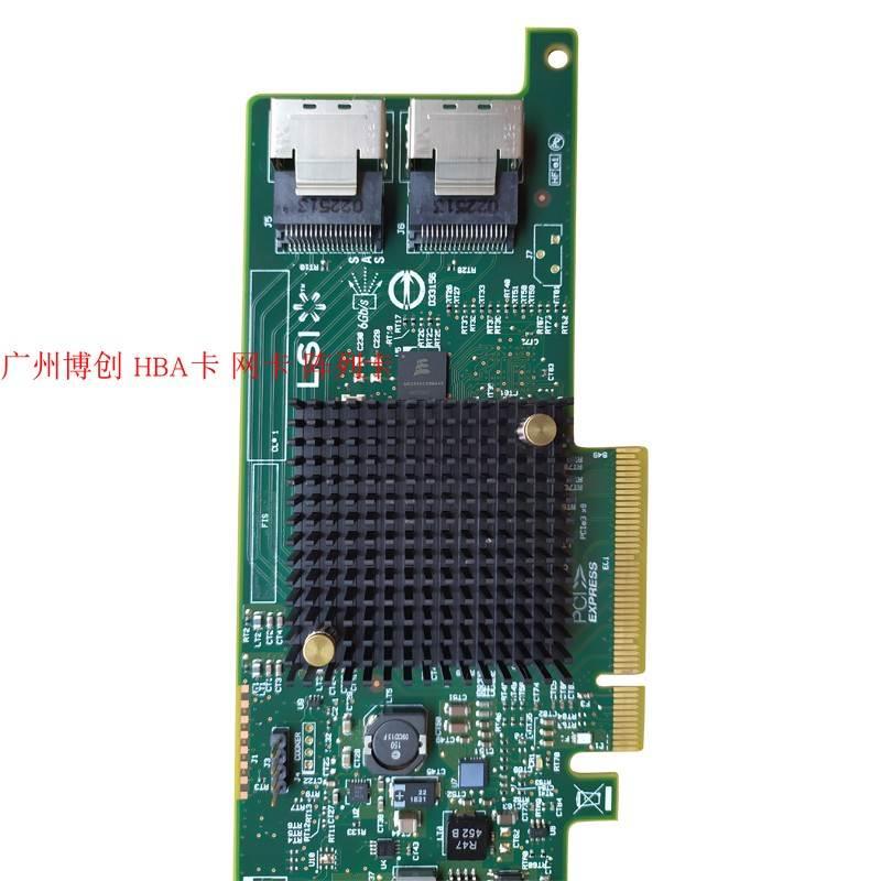 LSI 9207-8i阵列卡 6Gb PCI-E3.0 HBA 扩展 IT SAS2308直通卡 - 图1