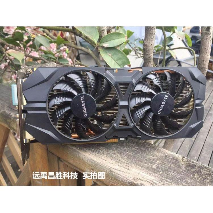 技嘉GTX960 4G/2g台式机独立电脑游戏显卡1050TI 970二手拆机-图1