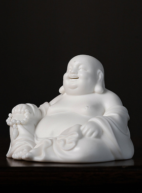 陶瓷摆件新款弥勒佛小佛像