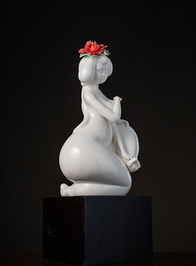 陶瓷摆件国色唐韵仕女