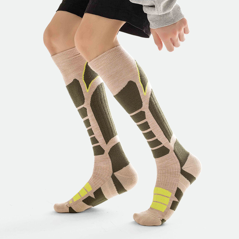 乐凯奇滑雪袜女男羊毛高筒袜子长袜专业冬加厚保暖登山防寒运动袜,淘宝优惠券,粉丝福利购,淘宝优惠卷