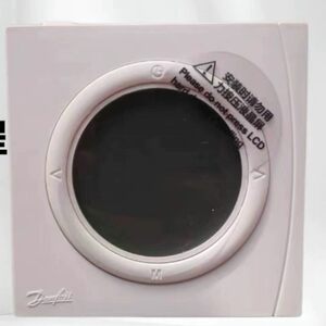 danfoss丹佛斯温控器WT-DL水地暖大眼睛边缘按键控制器面板开关