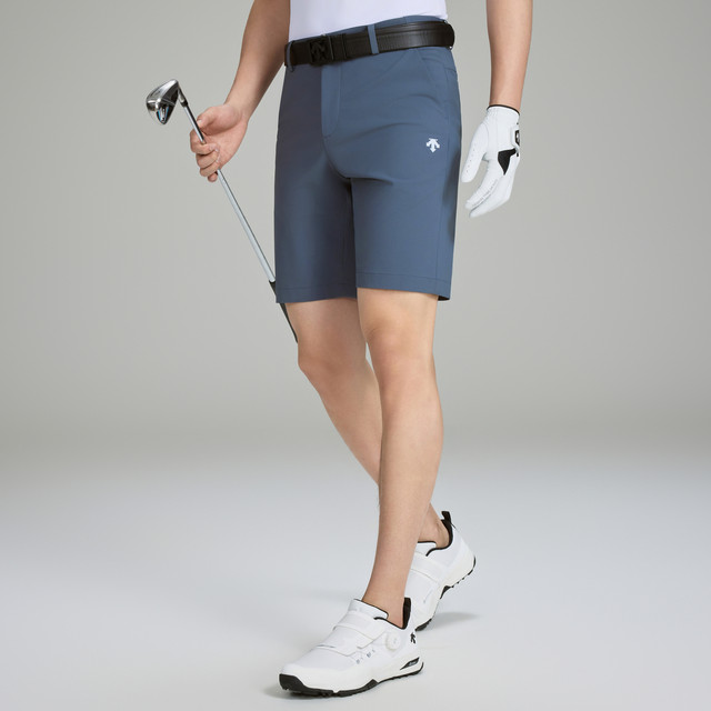 Descente Golf Men's Sun Protection Cooling Water Repellent Shorts