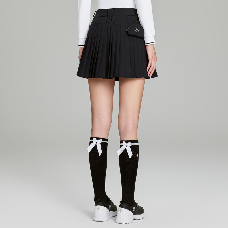 DESCENTEGOLF 迪桑特高尔夫女士PRO系列经典百褶短裙 秋冬新品,淘宝优惠券,粉丝福利购,淘宝优惠卷