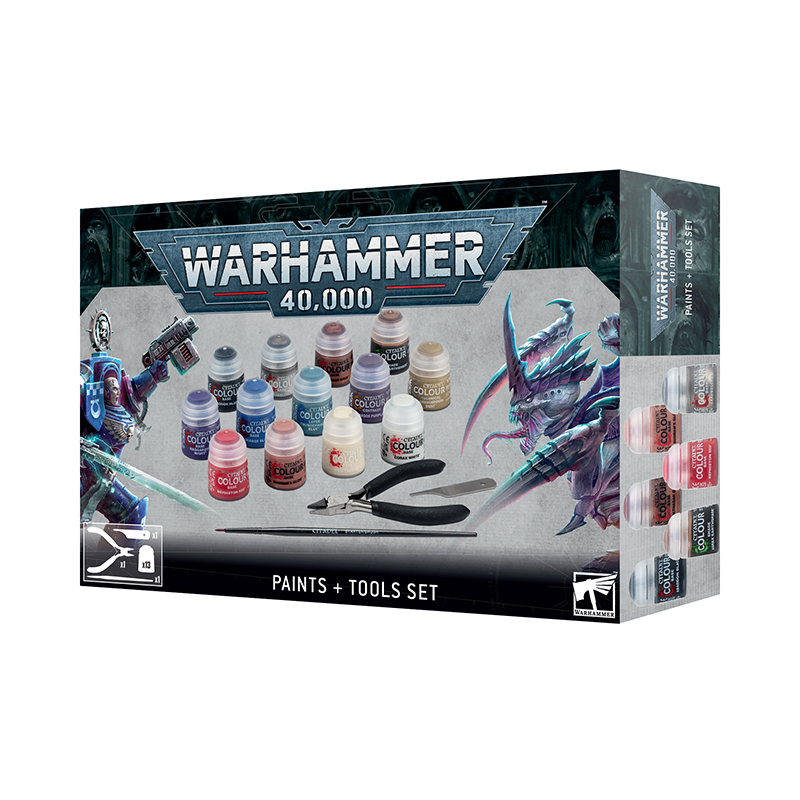 战锤40K 颜料工具包 新手包 Warhammer40,000 Paints+Tools Set - 图3