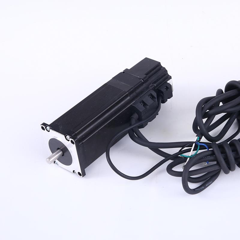 57闭环刹车电机两相混合式直流电动机驱动器适配微型高速刹车电机 - 图0