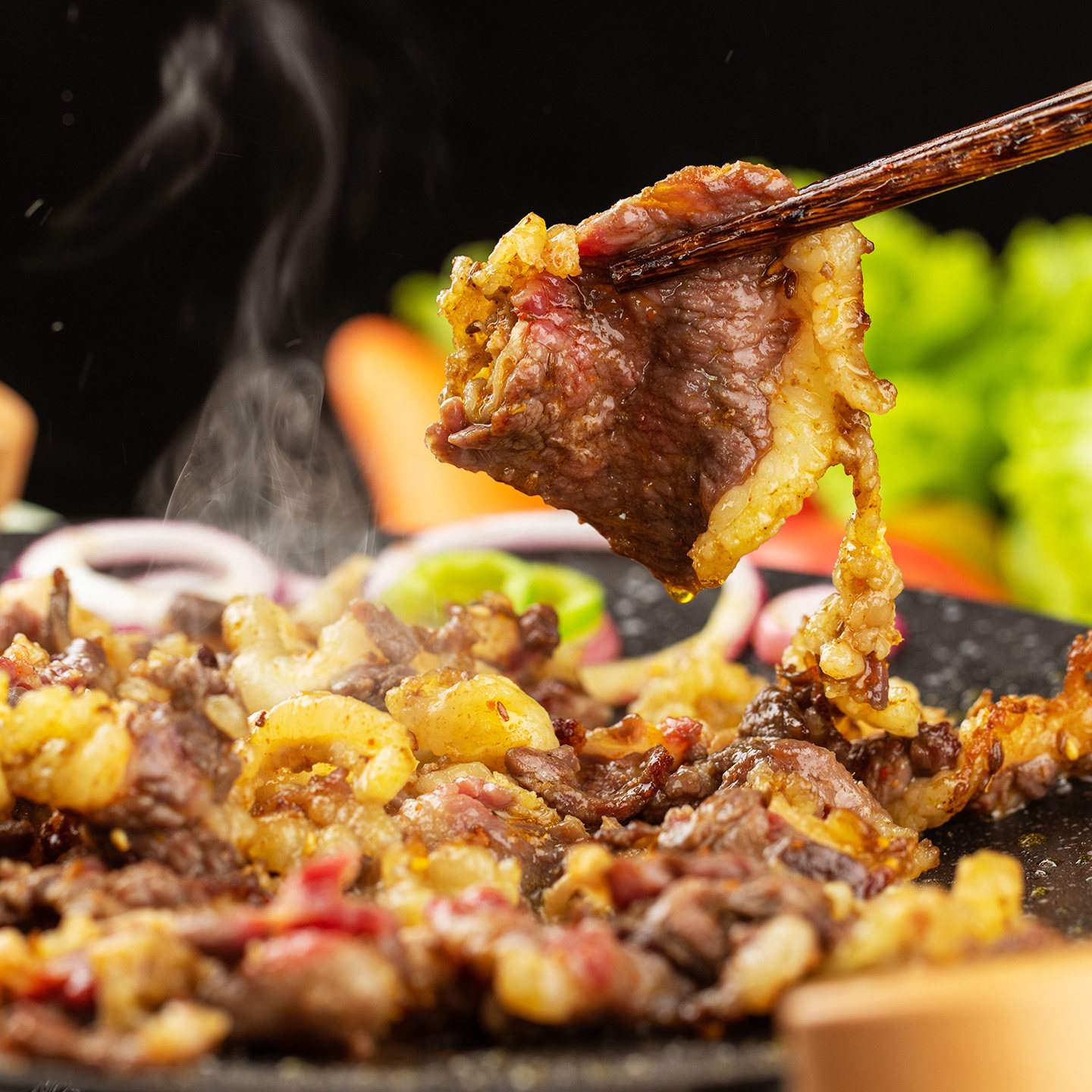 年货礼盒齐函杨佳齐齐哈尔烤肉牛肉食材烤肉礼盒新年送礼6斤套餐