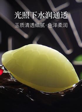 富甲天下龟壳天然玉石手把件随身文玩创意桌面摆件男女把玩件饰品
