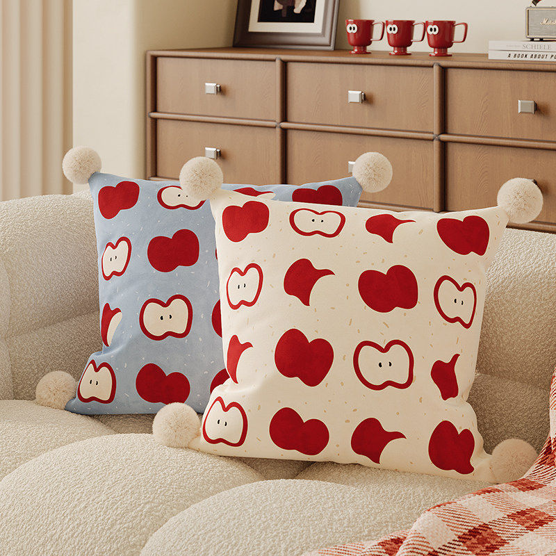 红色新年抱枕套布置沙发客厅靠枕腰靠喜庆床头靠垫靠背含芯可拆洗,淘宝优惠券,粉丝福利购,淘宝优惠卷