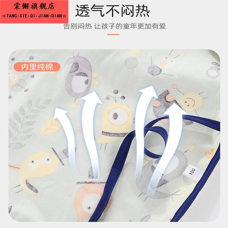 Baby anti-dirty apron for boys and girls, long-sleeved back-to-back eating bib, spring and autumn baby and child waterproof TPU coveralls