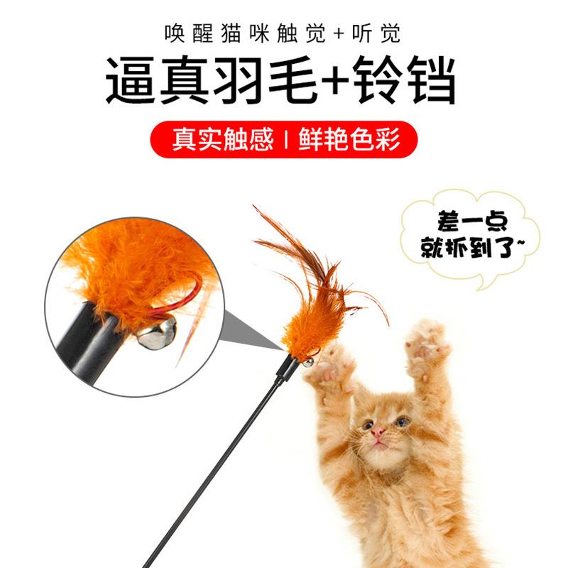 usb充电激光逗猫棒 红外线激光灯图案投影猫咪玩具宠物用品逗猫笔 - 图1