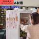 Refrigerator dust cover storage hanging bag single door double door dustproof and gray cover cloth fresh storage bag household cover scarf