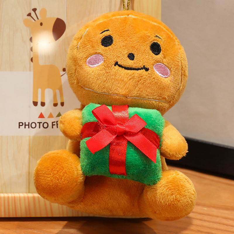 圣诞老人毛绒玩偶麋鹿布娃娃雪人精灵公仔摆件儿童玩具圣诞节礼物