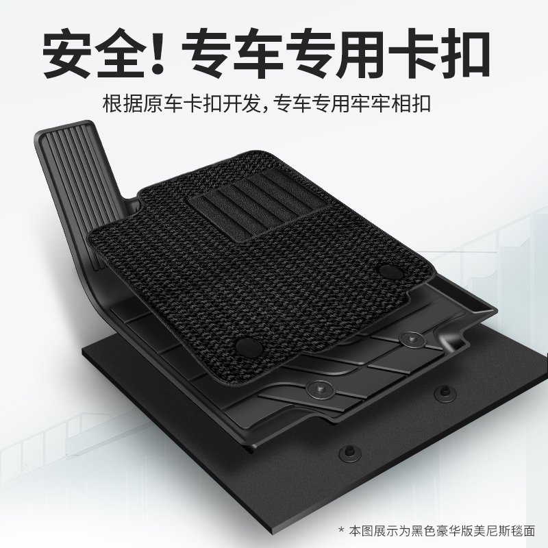 3W全TPE脚垫适用蔚来ES6女王副驾EC6 ET7 ES7 EC7 ES8 ET5旅行版 - 图1