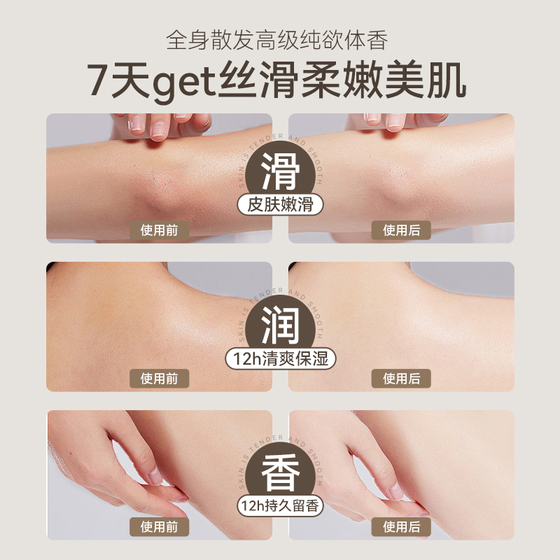 ROSSLYN罗斯琳身体乳节日礼物春保湿滋润女烟酰胺持久留香正品