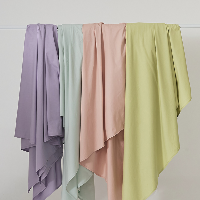 纯棉全棉100S床单单件四季通用新疆精梳棉单双人春秋纯色床铺被单 - 图2