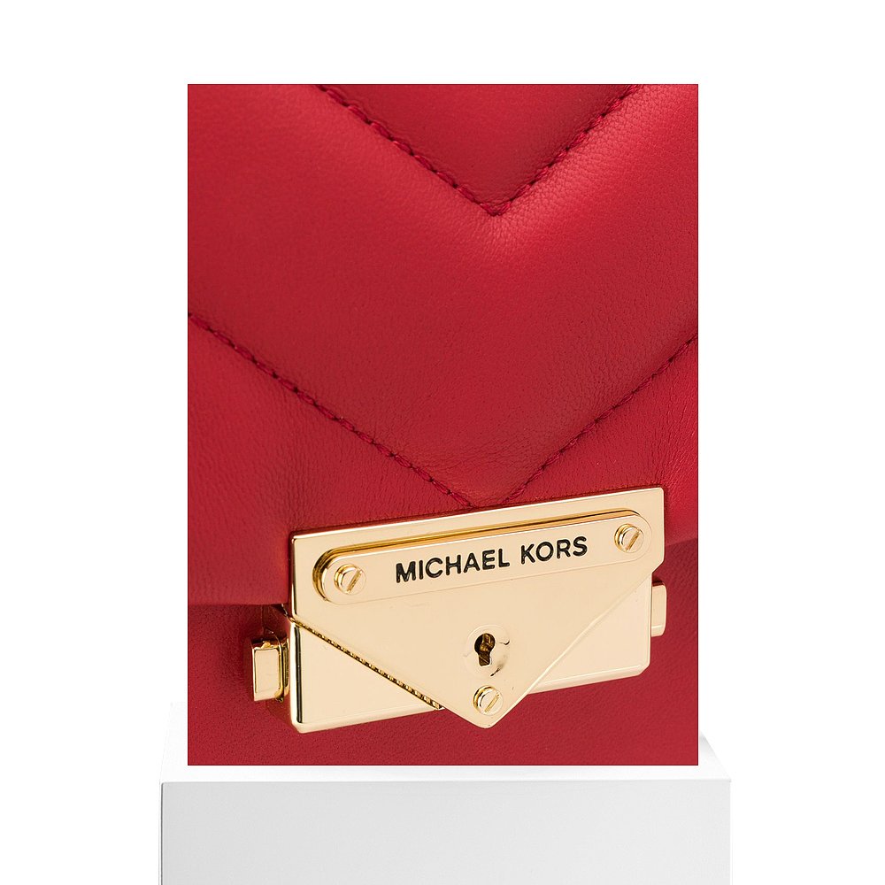 香港直邮Michael Kors Whitney quil缝斜挎包 30T9G0EL8L - 图3