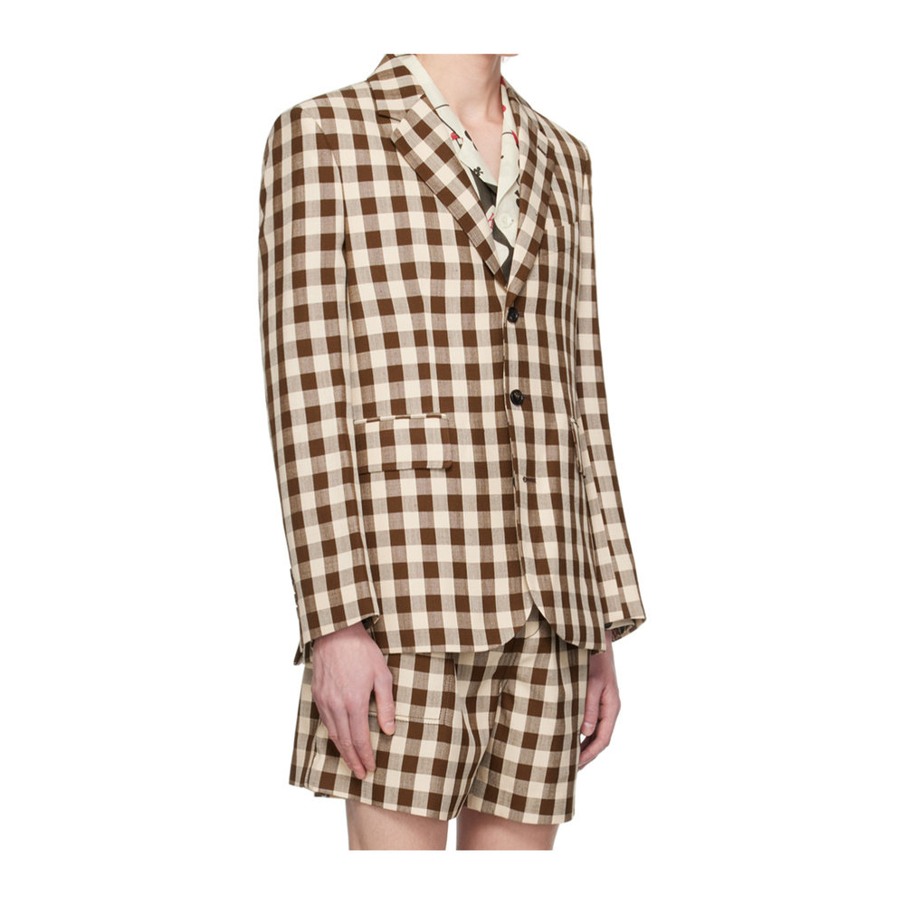 香港直邮BODE 男士夹克 MRS24SJ007BRWHT AW2024 花色 Gilbert Ch,淘宝优惠券,粉丝福利购,淘宝优惠卷