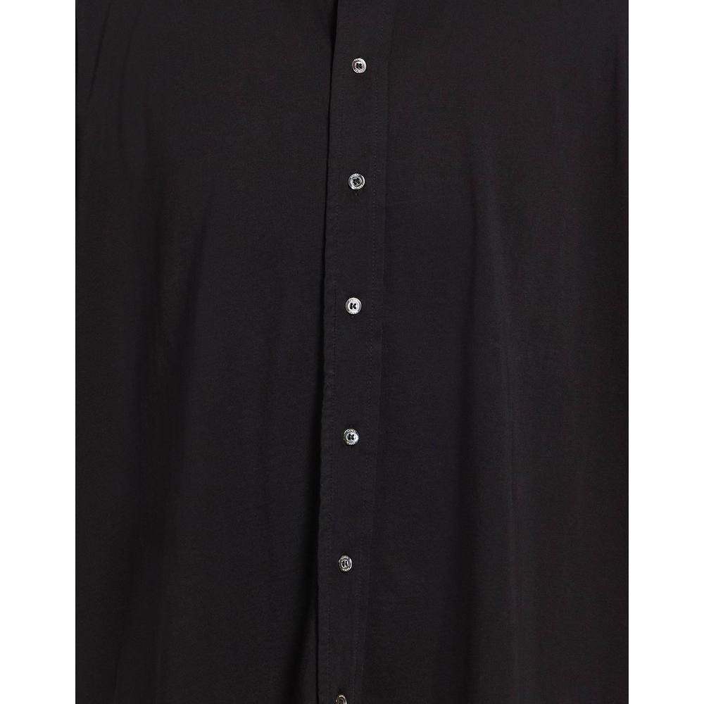 1h可退 香港直邮Aspesi 男士 纯色衬衫 black黑色 舒适时尚,淘宝优惠券,粉丝福利购,淘宝优惠卷