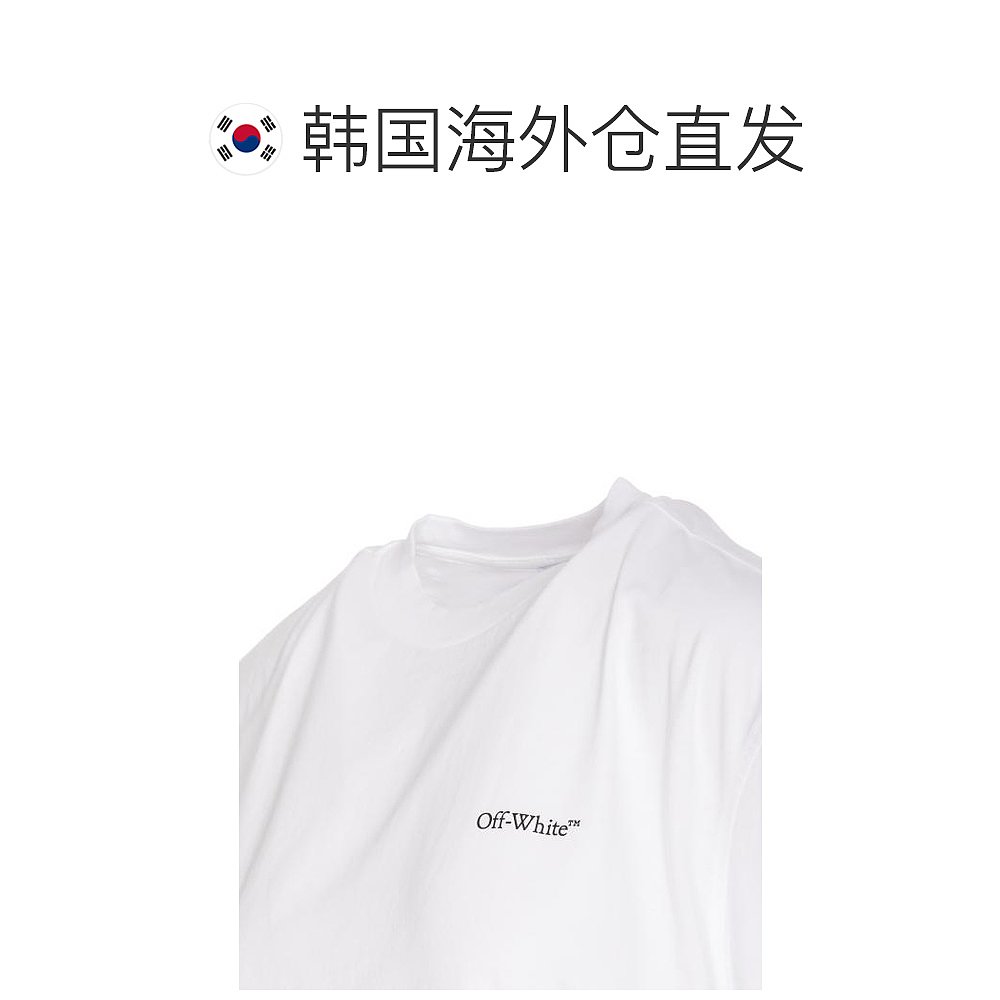 韩国直邮OFF WHITE24SS短袖T恤女OWAA089S24JER001 0184White-图1